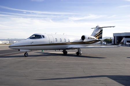 AirStMaarten Lear 55 jet